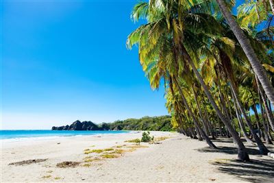 Schöner Strand von Puerto Carrillo, Costa Rica